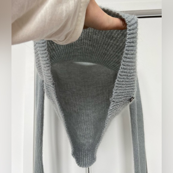 Scotch & Soda - Mohair Sweater - Blue/ Grey - Size Small - Excellent Shape - Picture 12 of 17